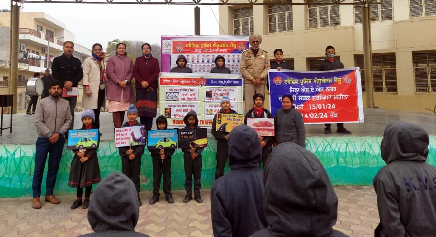 Organized traffic awareness seminar